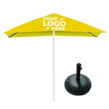 6.5 x 6.5ft 4 Panel Market Umbrella Parasol Patio Outdoor Table Umbrella